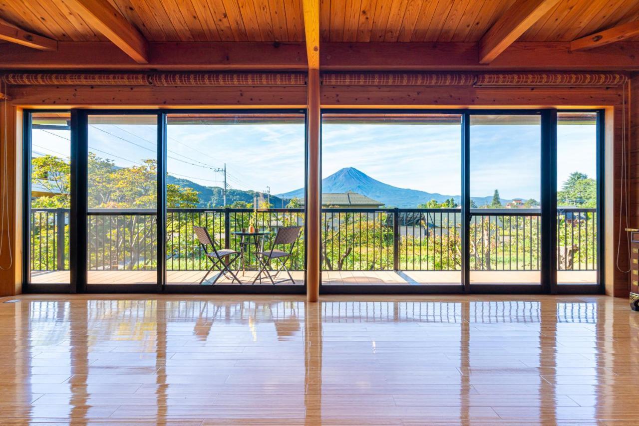 View Of Mt Fuji Free Transportation Bicycle Rental Ok 富士山眺望 Fujikawaguchiko Exterior photo